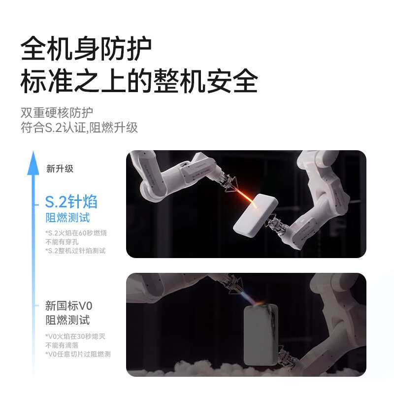 安克Anker 新国标45W自带线充电宝 10000mAh高清大图