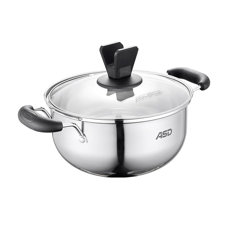 爱仕达 TS20Q1TG 悦厨不锈钢汤锅 20cm/2.8L高清大图