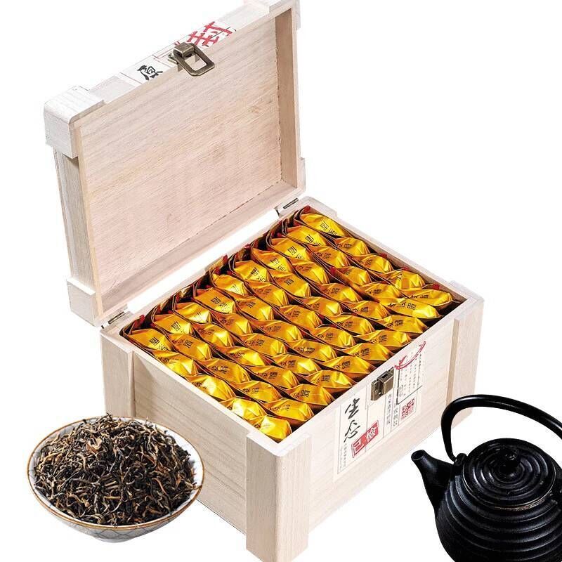 福岗金骏眉红茶茶叶袋装武夷山金俊眉浓香型红茶散装新茶果香型礼盒装