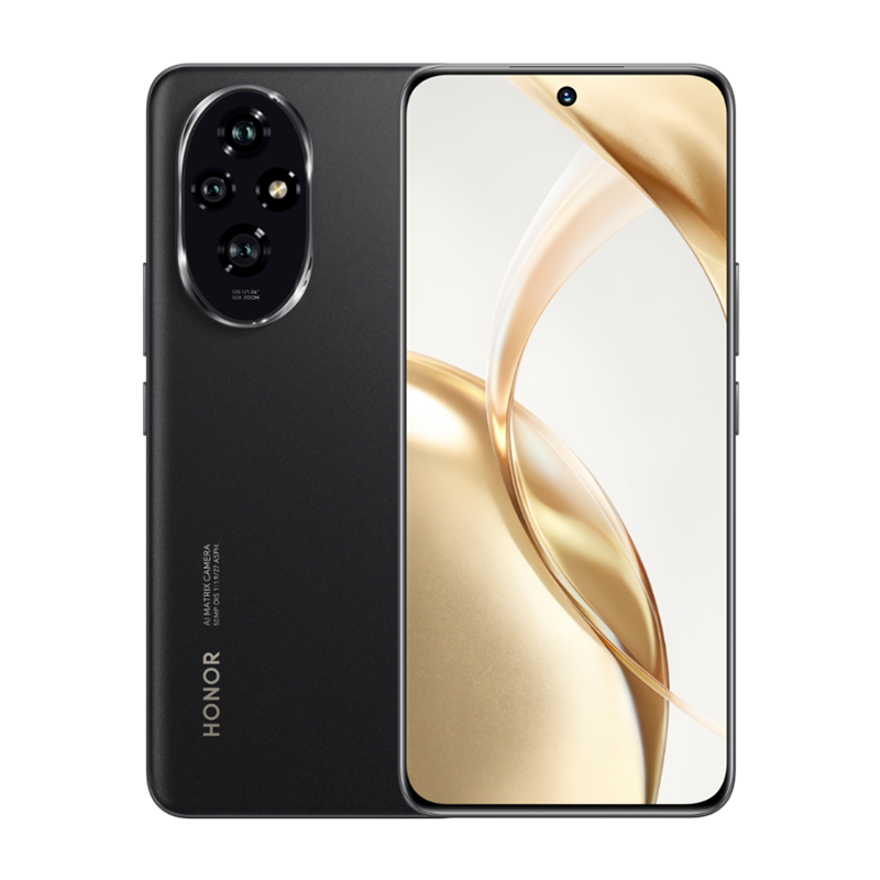 荣耀(honor) 荣耀200 16GB+256GB 绒黑色