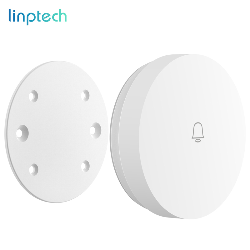 领普科技(linptech) 小米有品同款门铃不用电池无线远距离穿墙遥控防水智能无线门铃 门铃发射器(需搭配接收器使用)