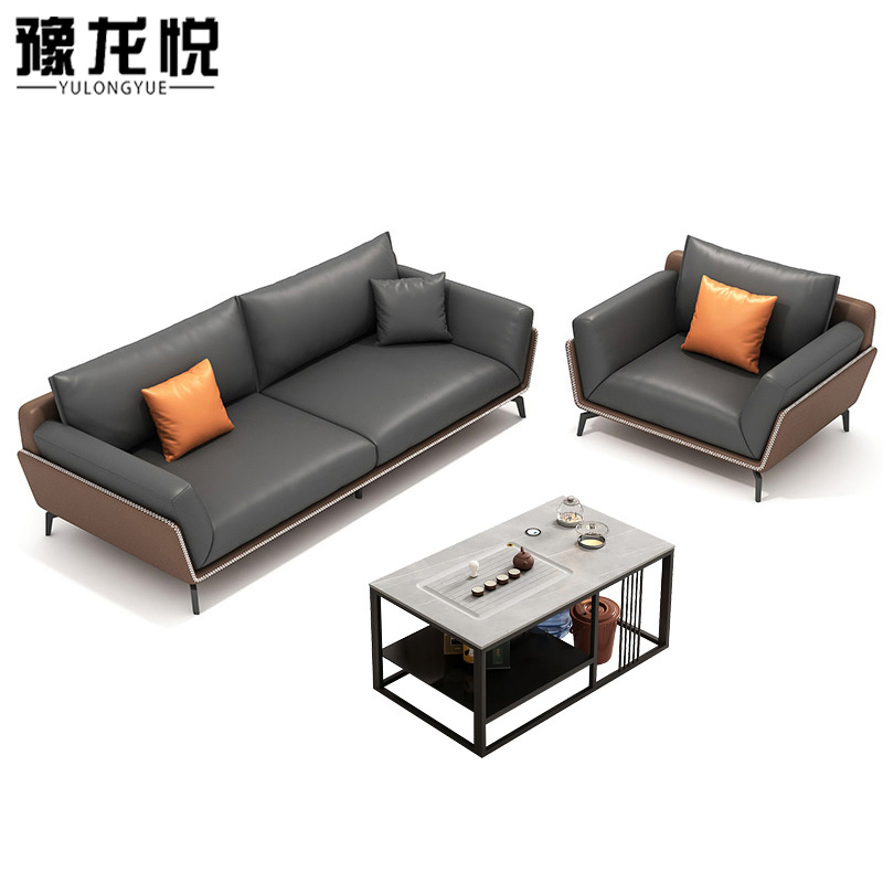豫龙悦 皮质 沙发高清大图
