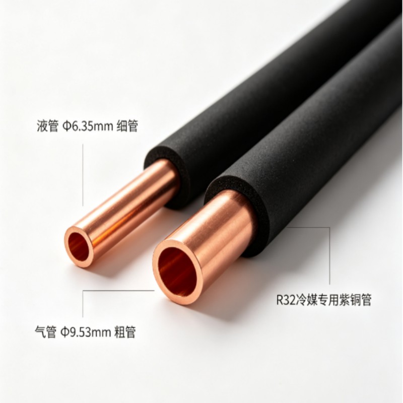 空调铜管加长管(米)高清大图