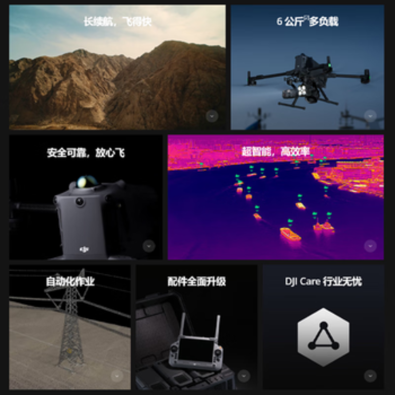 大疆创新(DJI) 专业级行业无人机Matrice400+禅思H30T高清大图