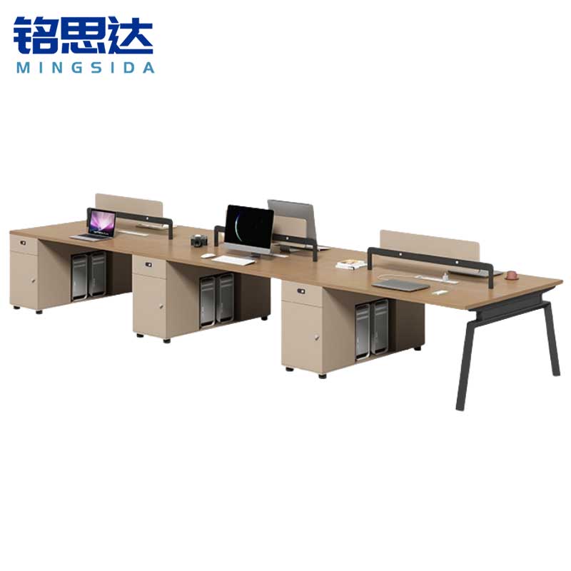 铭思达屏风工位六人位张高清大图