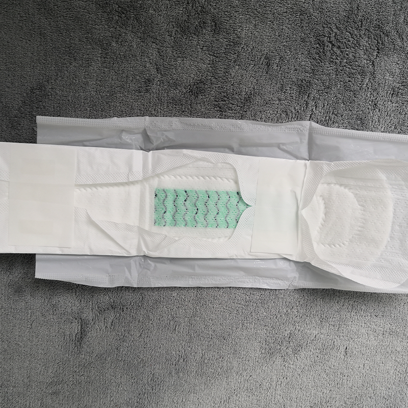 哈哈云卫生巾女超长夜用350mm加长姨妈巾纯棉夜用型卫生巾