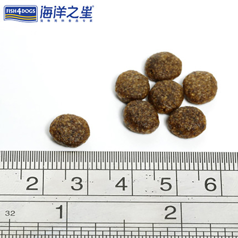 海洋之星三文鱼成犬小颗粒1.5kg狗粮天然无谷中小型犬粮贵宾比熊通用型小颗粒
