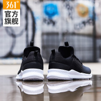 361°男鞋运动鞋2018冬季正品361°时尚潮流跑步鞋减震轻便保暖跑鞋男士