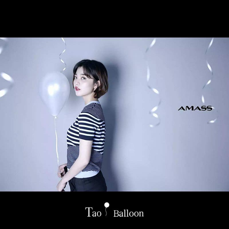 家柏饰(CORATED)「Balloon淘气球」10寸珠光加厚气球装饰生日场景布置银色图片