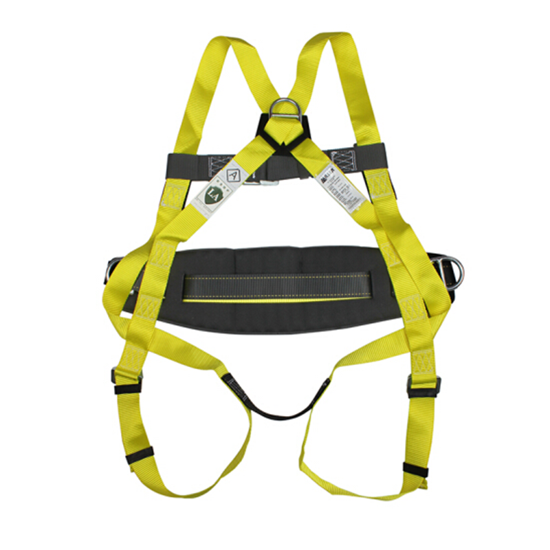 霍尼韦尔 三点式全身安全带（DL-37A）1条+高空作业限位绳（DL-25A）1条+单钩减震缓冲绳（DL-61）2条高清大图