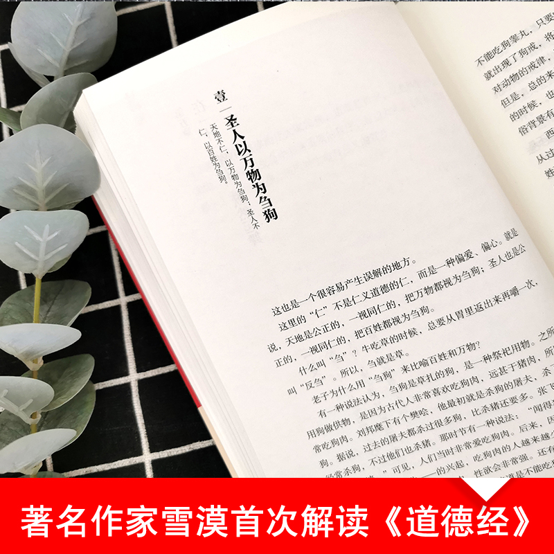 [正版]老子的心事 雪煮《道德经》套装全4册 雪漠 中国传统文化道家宗教思想研究探讨 东方哲学智慧大成修道解读 人生哲高清大图