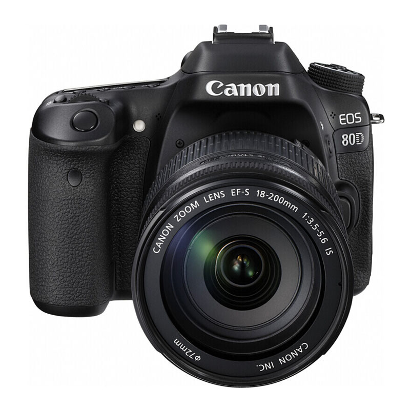 佳能(Canon) EOS 80D (腾龙18-200mm) 数码单反相机 单镜头套装 约2420万像素