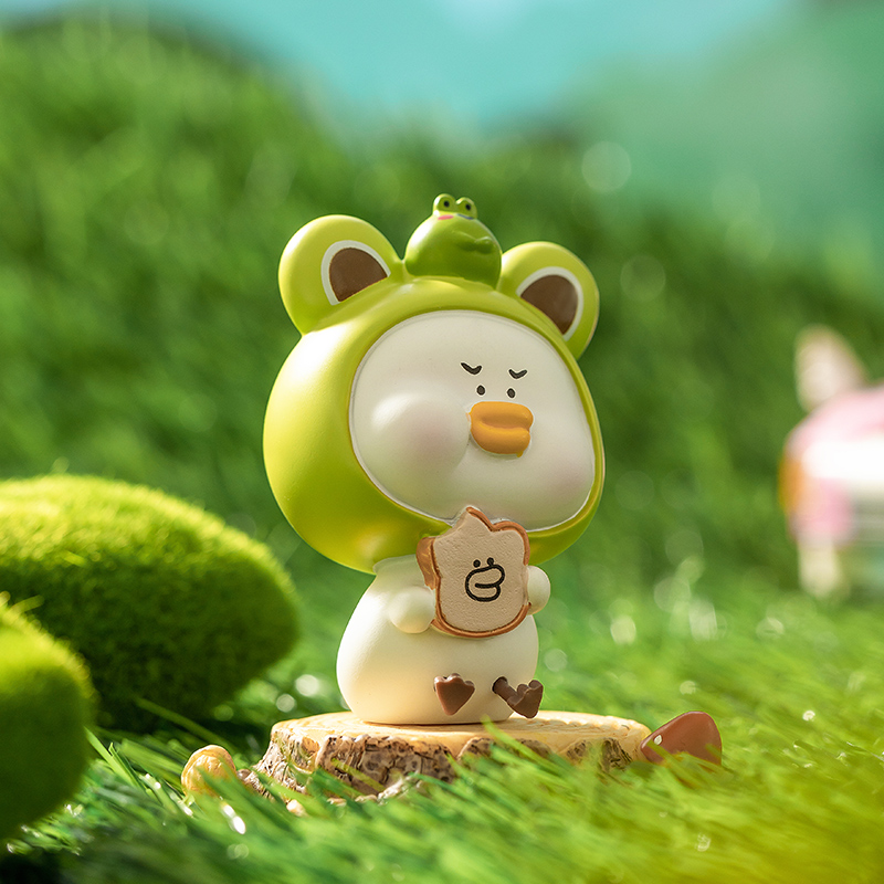 名创优品 (miniso) 逗酱萌鸭的幸福日常系列盲盒摆件创意玩偶(混)高清大图