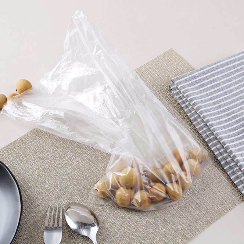 洁成加厚保鲜袋食品袋家用小号25cm*17cm*100只经济装抽取式好用冰箱高清大图