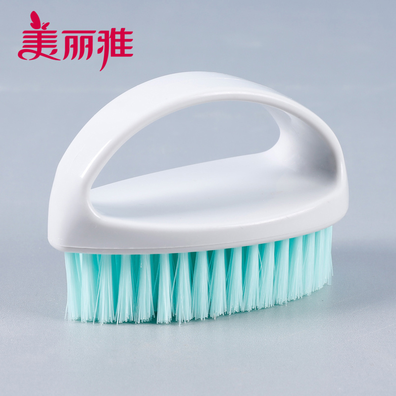 美丽雅 衣服刷洗鞋刷地板刷清洁刷强力清洁多用清洁刷1个(颜色随机)