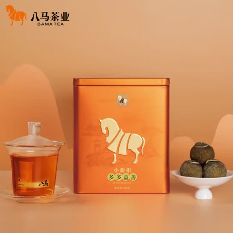 八马茶业(BAMA TEA)多多益善·小新柑-200g图片