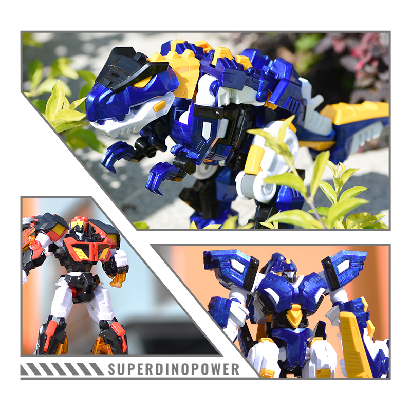 迷你特工队超级恐龙力量2变形机器人玩具提拉卡炫龙机甲武器男孩高清大图