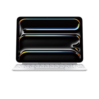 Apple 妙控键盘-适用于 11 英寸 iPad Pro (M4)-中文(拼音)-白色
