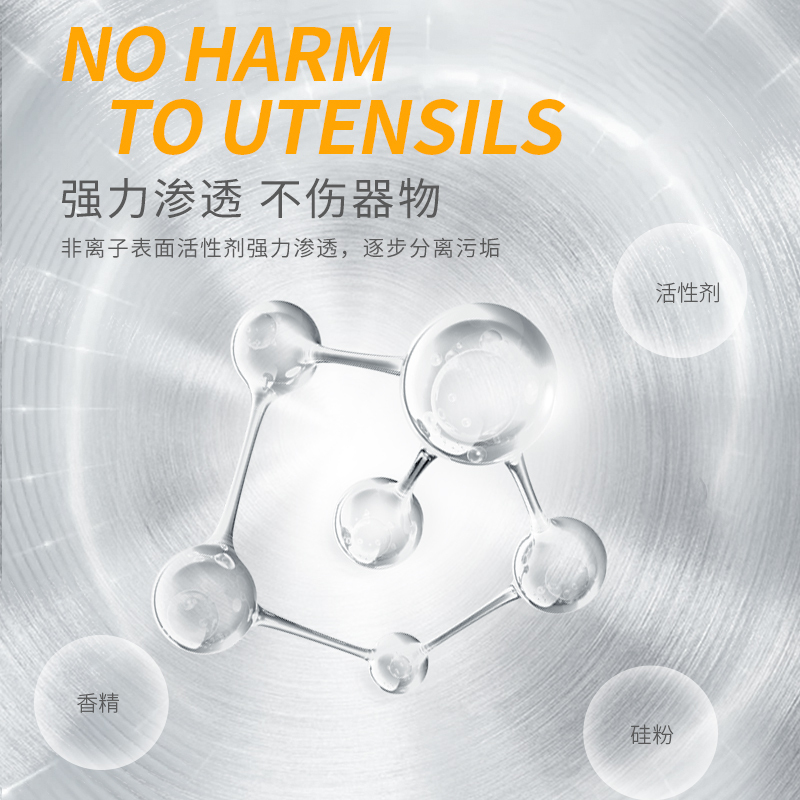 不锈钢清洁膏家用焦渍厨房清洁剂洗锅底黑垢强力去除锈神器1.5kg高清大图