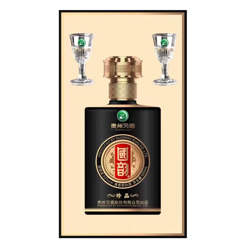 习酒国韵珍品 53度500ml 酱香型 新老版本年份随机高清大图