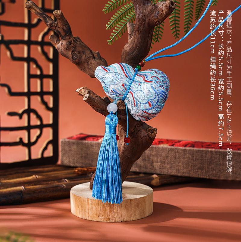 端午节香包流苏挂件随身挂饰葫芦香囊古风平安符车载护身荷包-葫芦5个装随机混发;other-