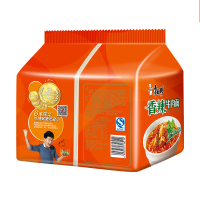 康师傅香辣牛肉方便面 五连包