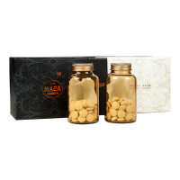 瑞林 云南黑玛卡精片 香格里拉玛卡片 黑白片套装礼盒装 60g/盒