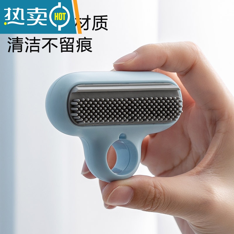 敬平优思居吸壁式擦玻璃器保洁迷你家用窗户清洁工具清洗工具刮水器 黄色★吸壁式迷你玻璃刮水器高清大图