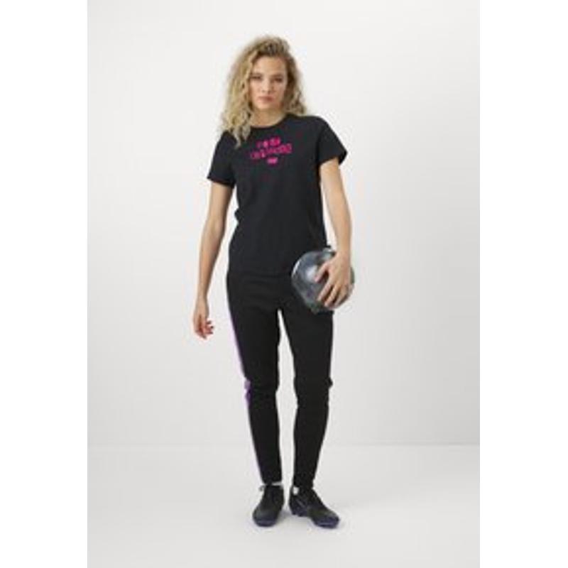 NIKE女款运动T恤透气舒适黑色设计助力你的运动时刻