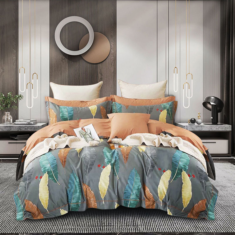 天琴岁月静好-时韵贵妃绒套件 床单230*250cm+被罩200*230cm+枕套48*74cm*2高清大图