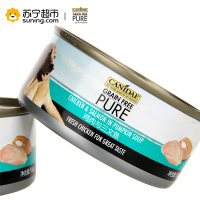 卡比狗罐头美国进口鸡肉与三文鱼犬主食罐头156g天然无谷犬湿粮狗零食拌粮