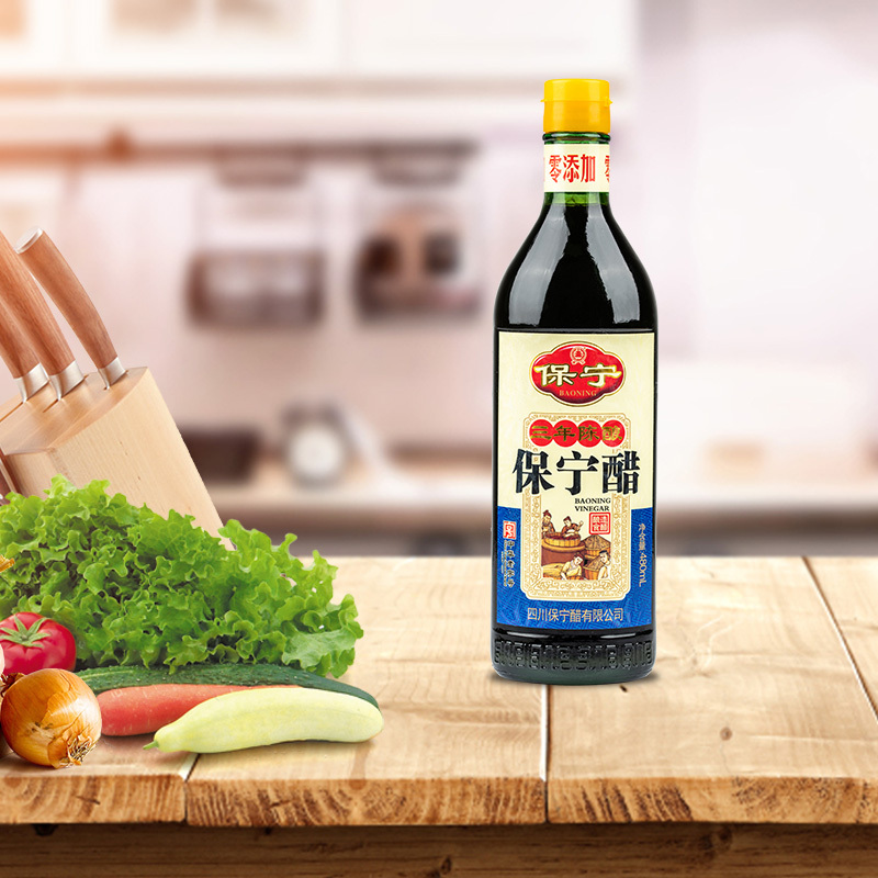 保宁 三年陈醋 480ml/瓶