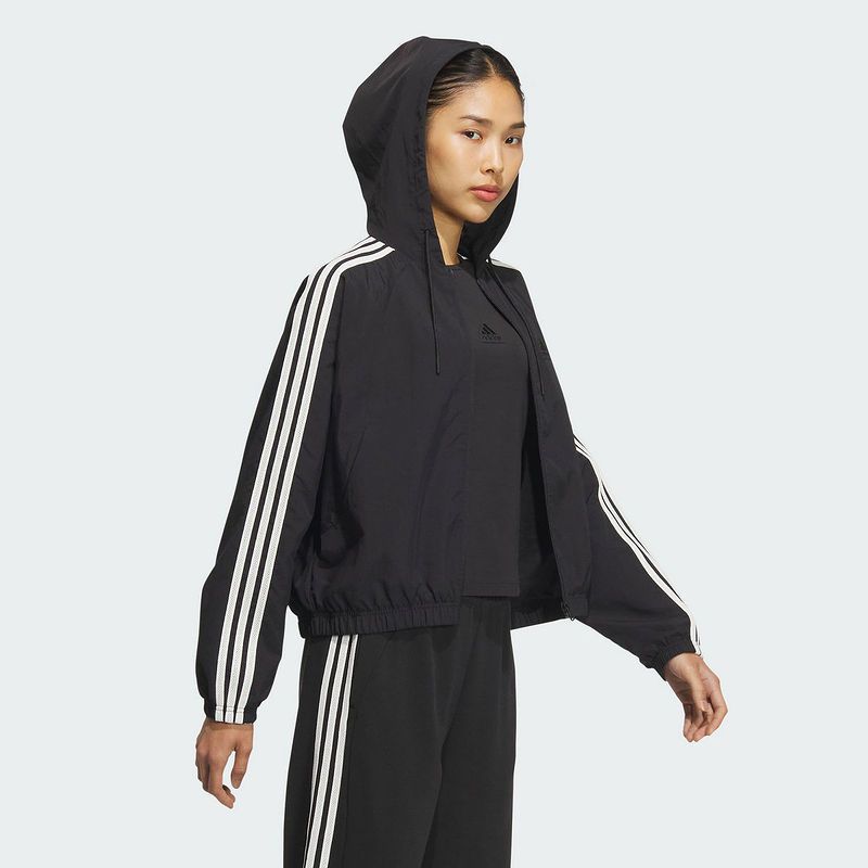 阿迪达斯(adidas)2024秋女舒适百搭日常运动休闲运动夹克