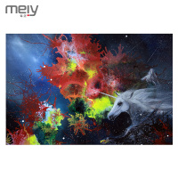 每涯艺术 王唐糖《许你一世星河之征途》艺术家原创油画艺术品收藏 客厅卧室玄关餐厅办公室居家装饰 挂画