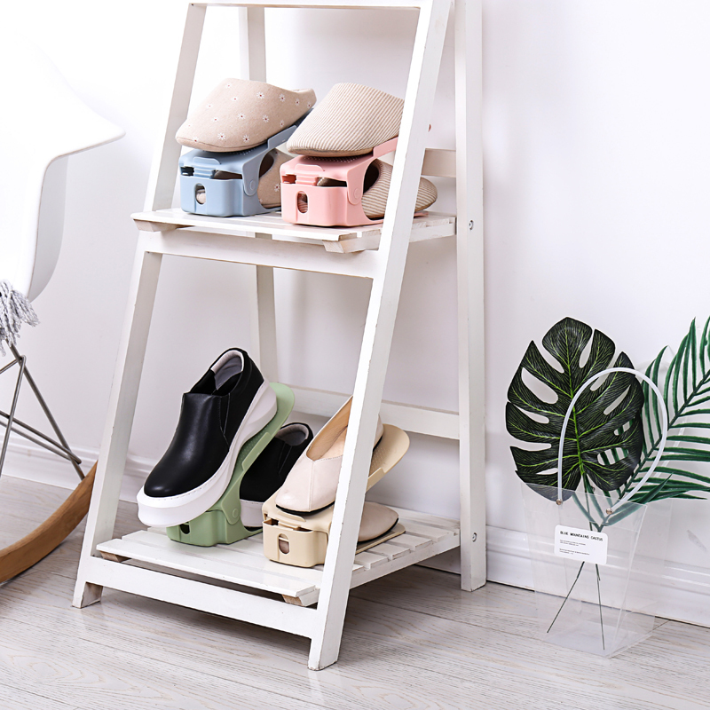鞋架省空间鞋柜分层收纳寝室宿舍鞋托放鞋器鞋子整理隔板创意