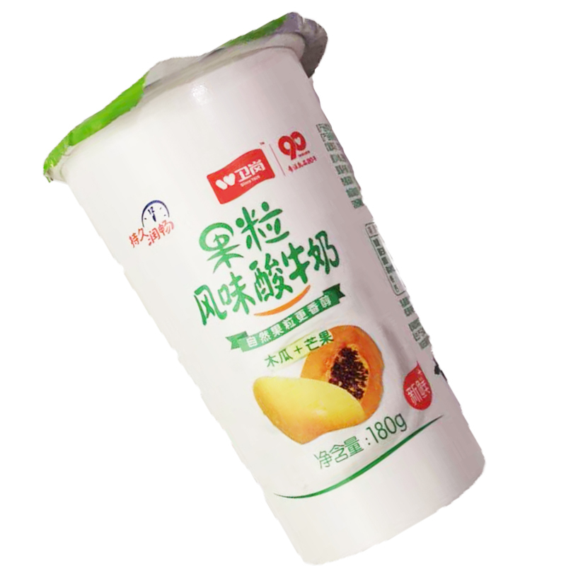 卫岗双果粒酸牛奶 (木瓜+芒果)180g
