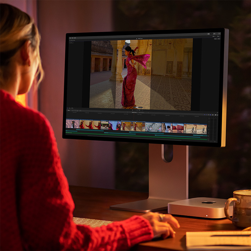 2023款 Apple Macmini M2 芯片(8核中央处理器 10核图形处理器) 8G 512G 台式电脑主机 MMFK3CH/A