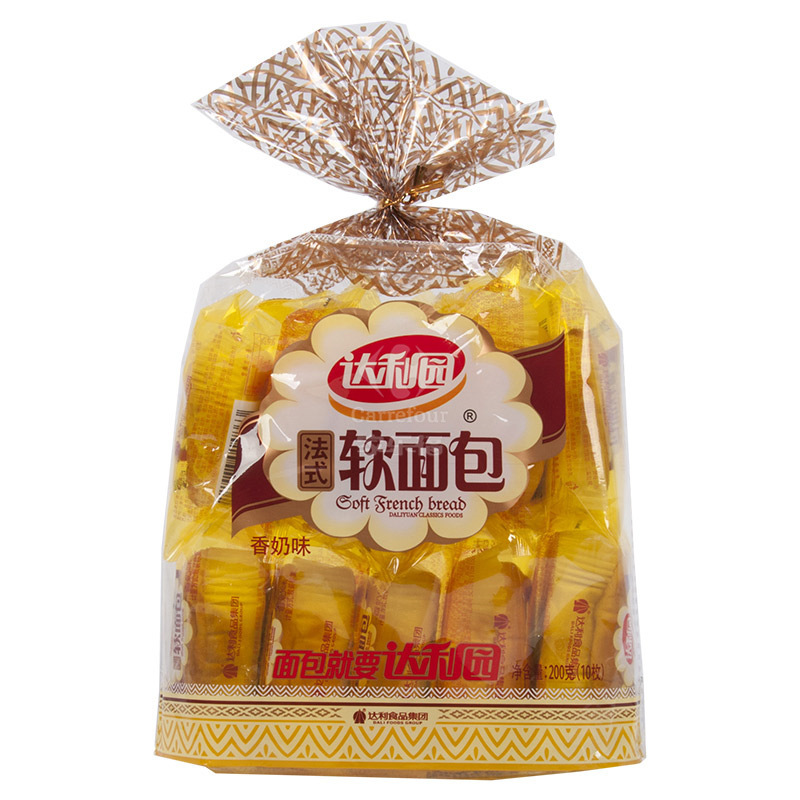 达利园 法式软面包(香橙味)200g/袋