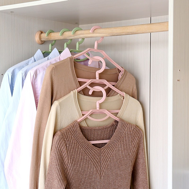 衣架家用成人衣架无痕晾衣架塑料衣撑挂钩衣服架挂衣架子防滑衣挂