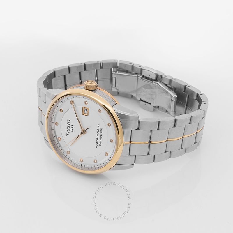 官方正品天梭tissot瑞士手表豪致系列80小时长动能储存自动机械表男t