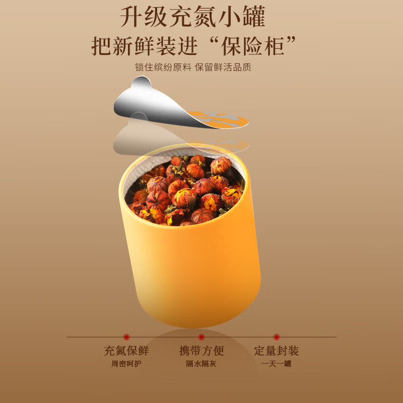 福东海-雪菊200克/盒(10克*20罐)高清大图