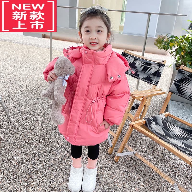 可莉允女童羽绒棉服冬装2023年新款洋气韩版儿童装棉衣冬款宝宝加厚棉袄图片