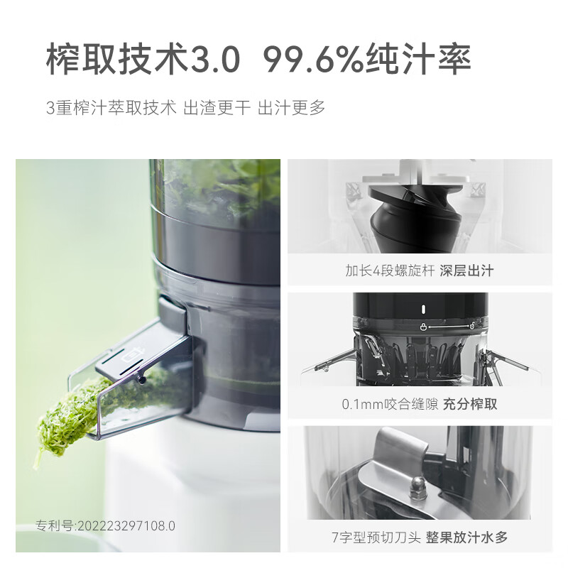 欧莱克OLAYKS 大口径原汁机 OLK-LJ01 -YZJ00101高清大图