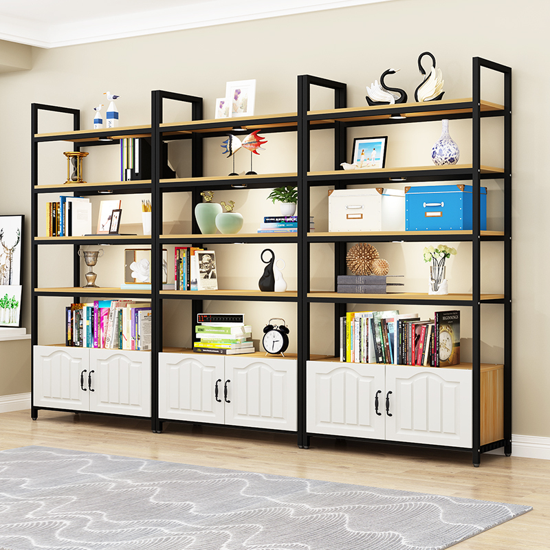 艺可恩产品展示柜超市货架货柜鞋店展架化妆品包包陈列柜多层置物架带