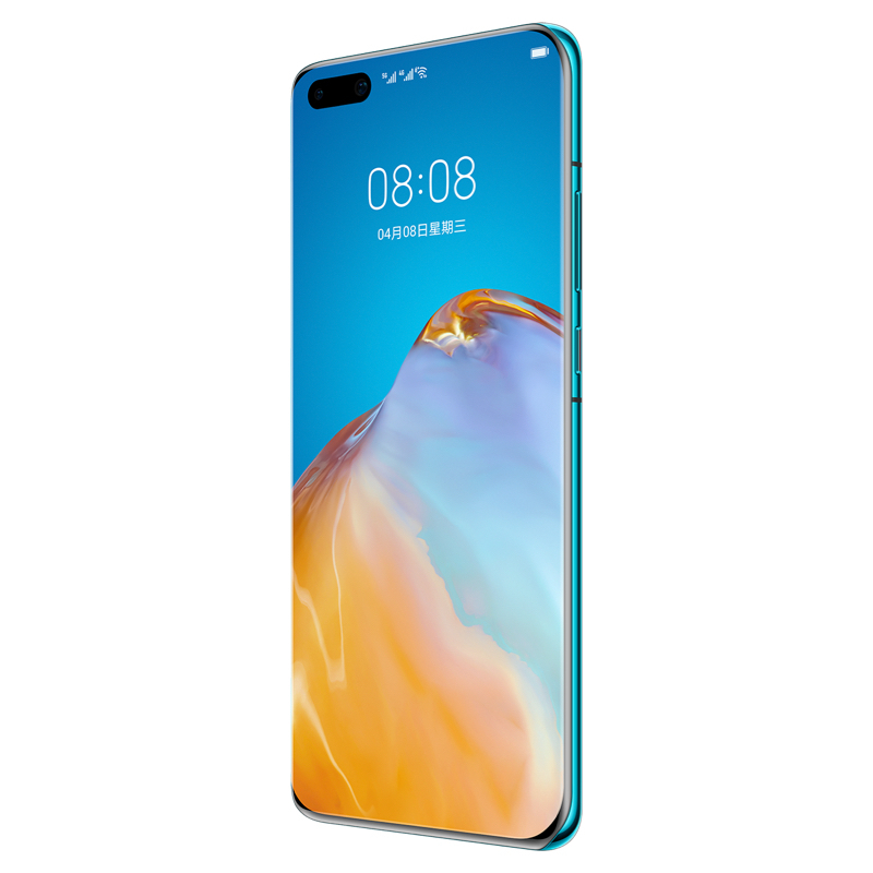 华为/HUAWEI P40 Pro 8GB+512GB 深海蓝 麒麟990 5G SoC芯片超感知 徕卡四摄 50倍数字变焦 四曲满溢屏 移动电信联通5G全网通手机