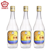 【2012年产老酒】山西汾酒杏花村 53度汾酒500mL*3瓶清香型白酒