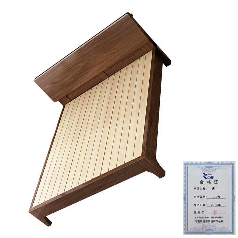 堇柏 床 1.5米 张高清大图