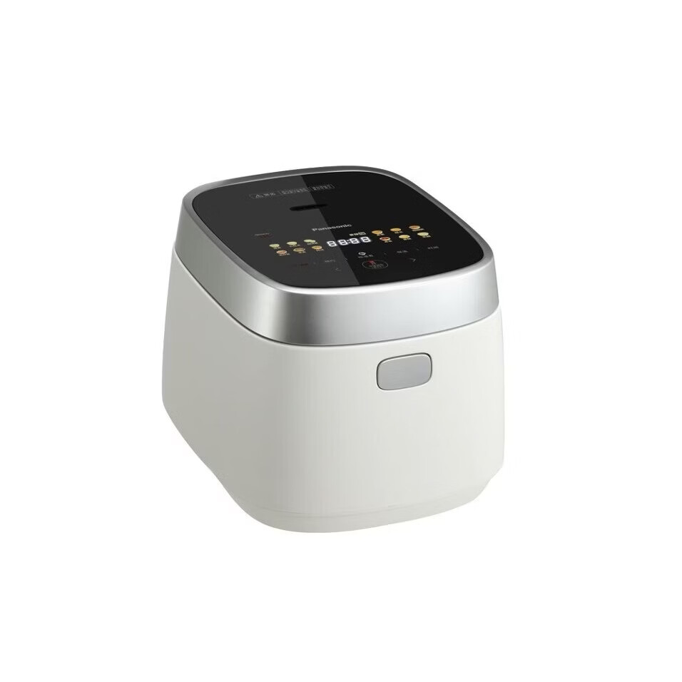 松下(Panasonic)饭光光0涂层电饭煲 多功能IH加热智能电饭锅 不锈钢内胆 2.9升 SR-HS301N-W高清大图