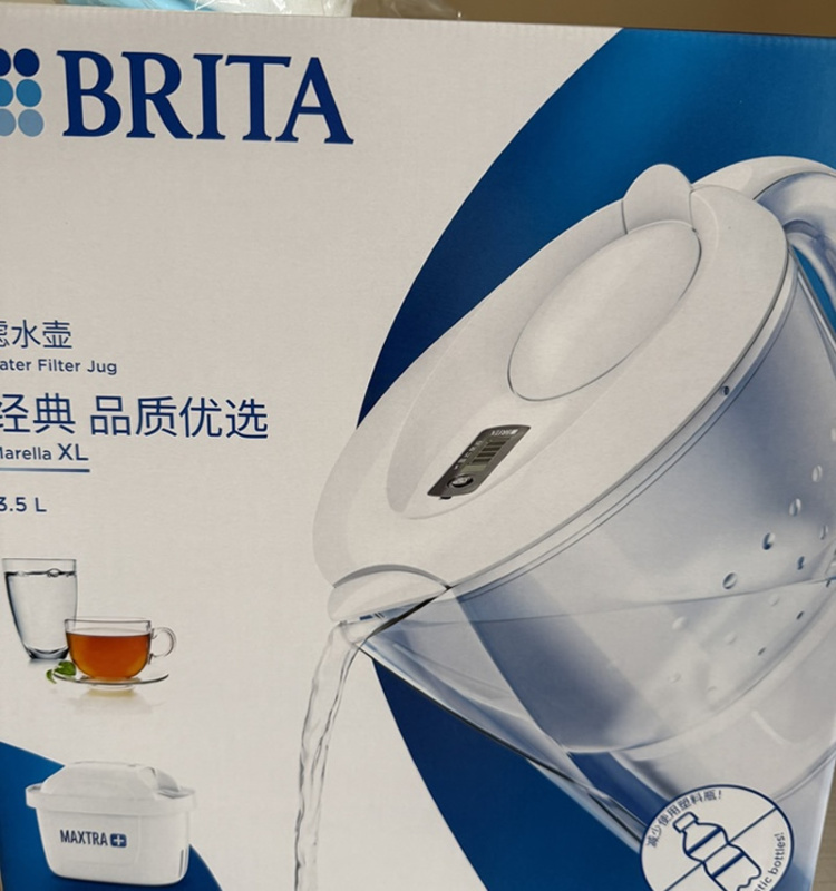 德国 碧然德(Brita)Marella系列滤水壶海洋系列1壶1芯 3.5L 白色高清大图