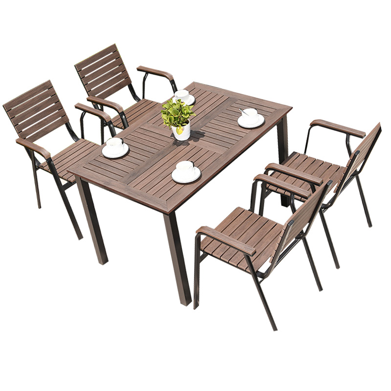 翼澜 露天桌椅 120cm 套高清大图